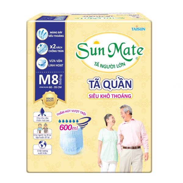 SunMate - Tã quần siêu khô thoáng
