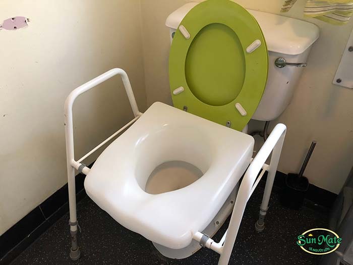 ghế nâng tự động hỗ trợ vệ sinh cho người tàn tật